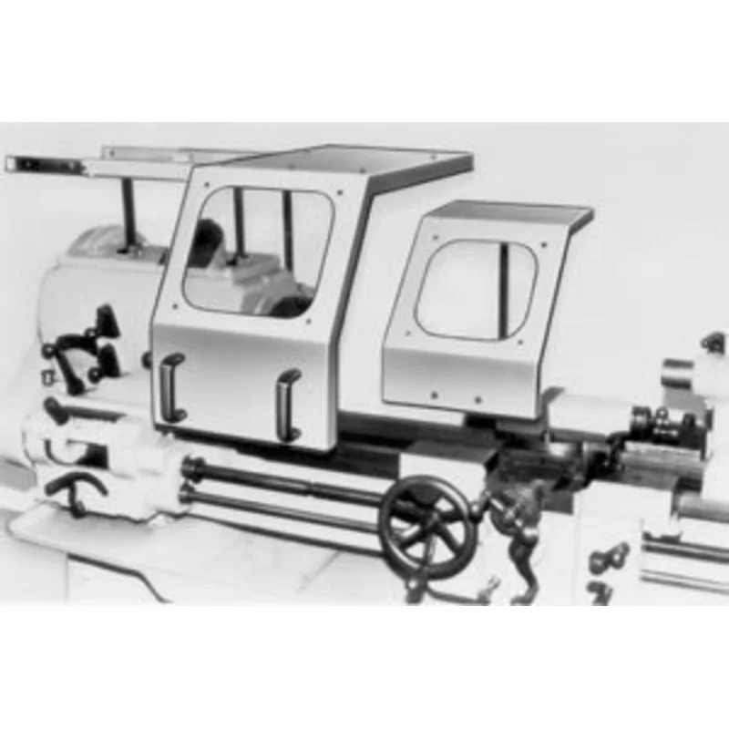 Flexbar Slide-Track Latheguard, 24 Chuck Capacity, 24 Wide - 13080